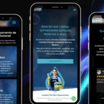 Website da Mega Limpa Portugal criado pela Wiser MKT para gerar leads orgânicos pelo Google e WhatsApp.